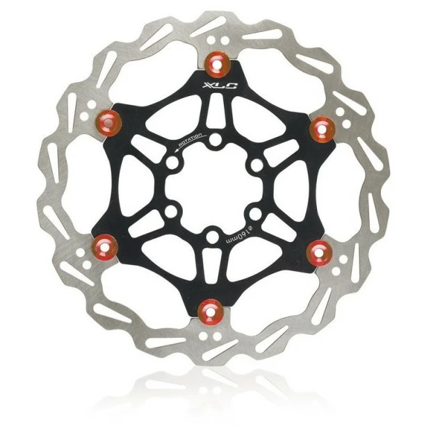 Disque De Frein XLC BR-X50 Noir/rouge 160 Mm 3 Disque De Frein XLC BR-X50 Noir/rouge 160 Mm