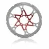 Disque XLC BR-X59 160 Mm Rouge/argent Usiné CNC -Magasin De Vélo disque xlc br x59 160 mm rouge argent usine cnc