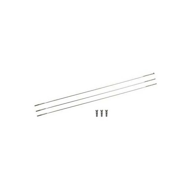 Kit Rayons Ext Zipp CXRAY STR X3 - Argenté 3 Kit Rayons Ext Zipp CXRAY STR X3 - Argenté