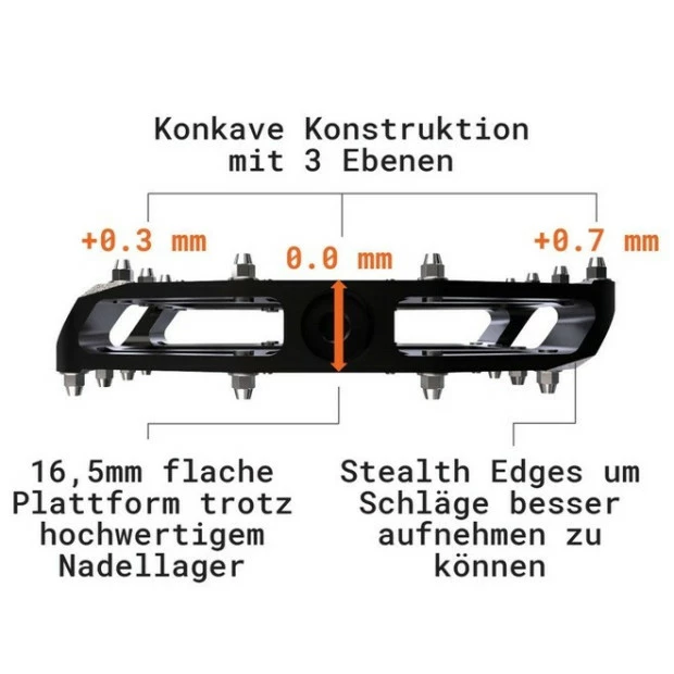 Pédales Plates Tatze MC-Air Axe Cr-Mo 5 Pédales Plates Tatze MC-Air Axe Cr-Mo – Image 3